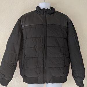 Kenneth Cole Bomber Jacket Size XL Black